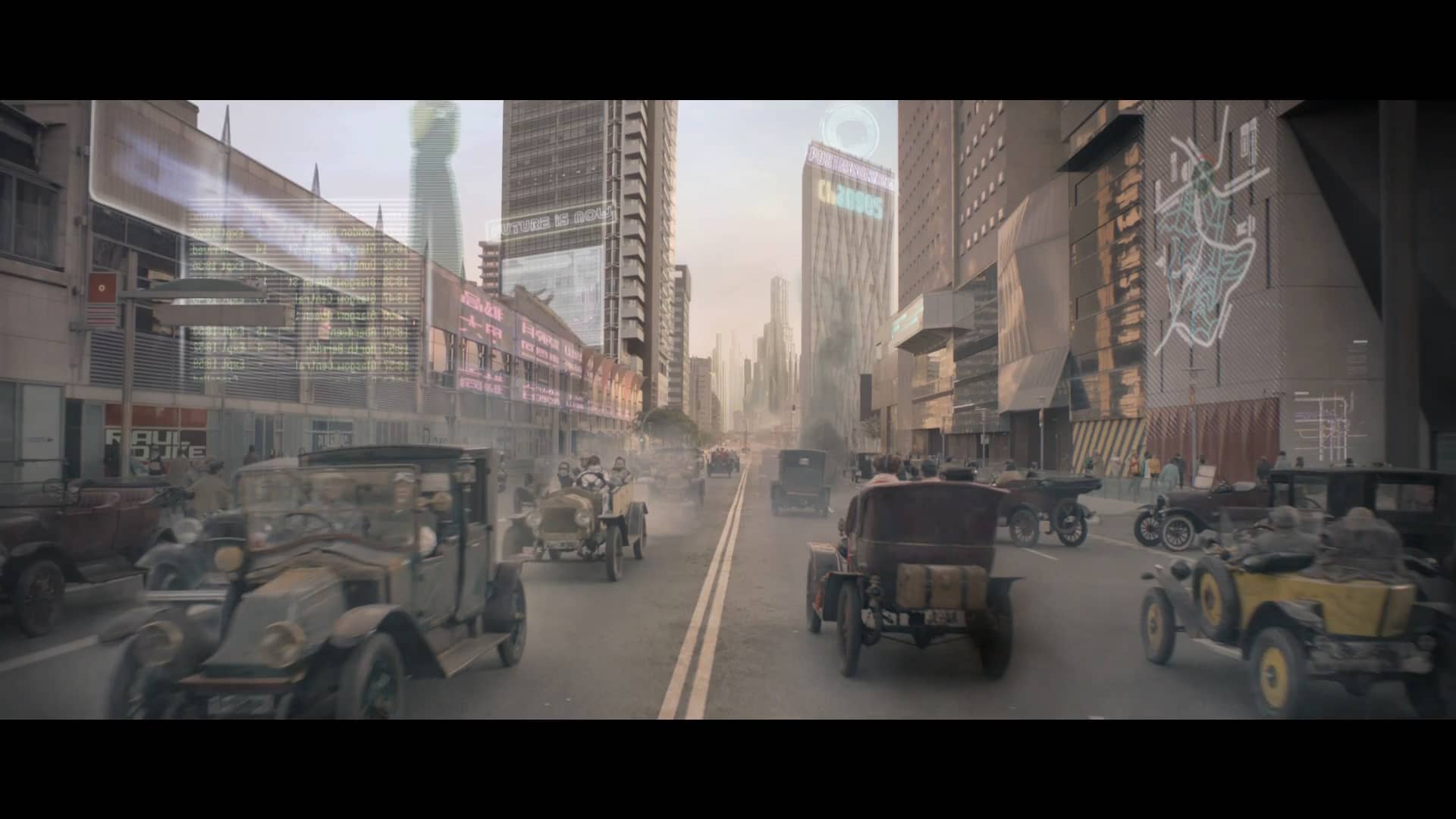 Still from TOYOTA HYBRID DIRCUT