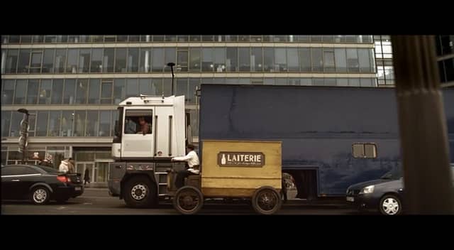 Still from Renault "The Milkman" by Xavire Mairesse.